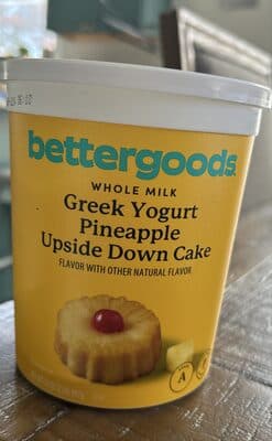 Greek Yogurt Pineapple Upside Down Cake