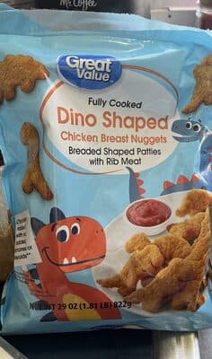 Dino Shaped Chicken Breast Nuggets
