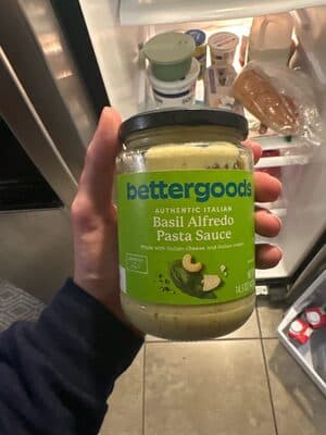 Basil Alfredo Pasta Sauce