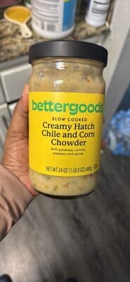 Creamy Hatch Chile and Corn Chowder