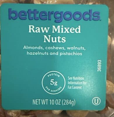 Raw Mixed Nuts