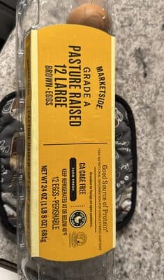Pasture Raised Large Brown Eggs