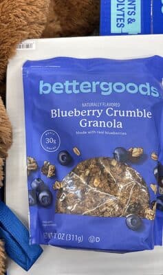 Blueberry Crumble Granola