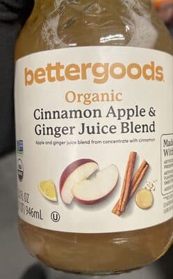 Cinnamon Apple & Ginger Juice Blend