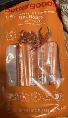 Hot Honey Beef Sticks
