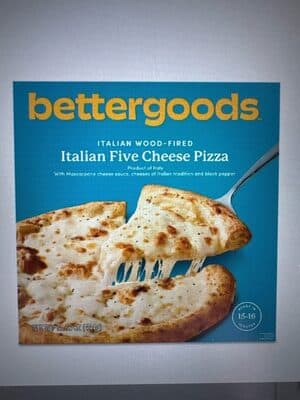Italian Wood-Fired Five Cheese Pizza