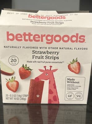 Strawberry Fruit Strips