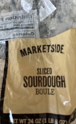 Sliced Sourdough Boule