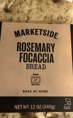 Rosemary focaccia bread