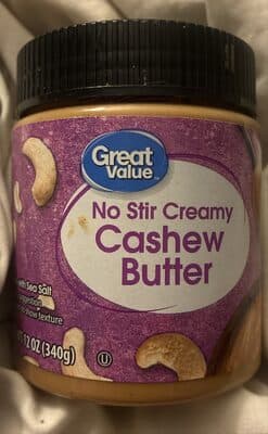 No Stir Creamy Cashew Butter