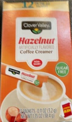 Clover Valley Hazelnut Coffee Creamer