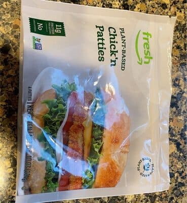 Plant Based Chick'n Patties