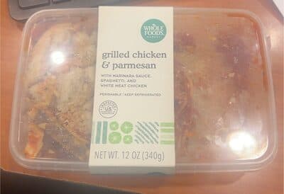 Grilled Chicken & Parmesan