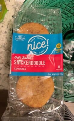 Soft Baked Snickerdoodle Cookies