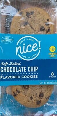 Soft Baked Chocolate Chip Cookies