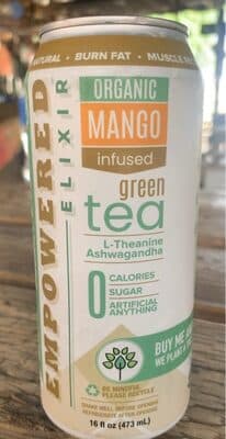 Empowered Elixir Organic Mango Infused Green Tea