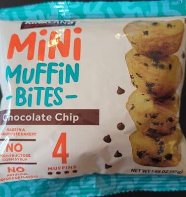 Mini Muffin Bites, Chocolate Chip