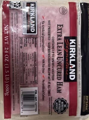 Extra Lean Uncured Ham