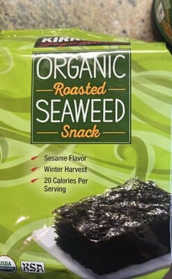 Organic Roasted Seaweed Snack