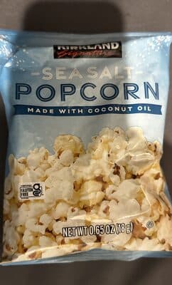 Sea Salt Popcorn