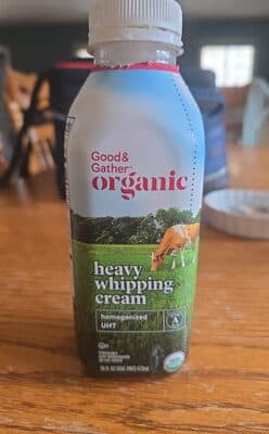Organic Heavy Whipping Cream