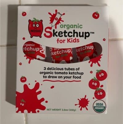 Organic Sketchup for kids