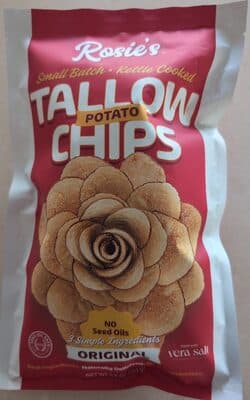 Tallow Potato Chips