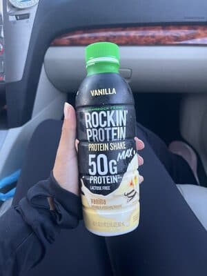 Rockin' Protein Builder Max Vanilla Protein Shake