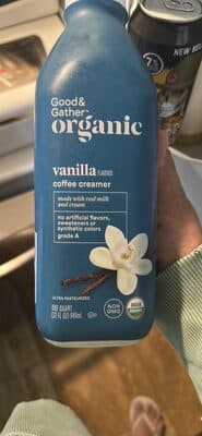 Vanilla Flavored Coffee Creamer
