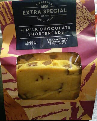 Milk Chocolate Shortbreads