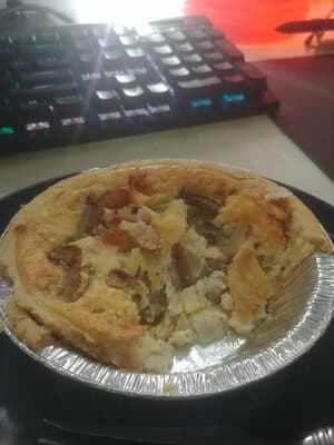 Quiche Bacon & Mushroom