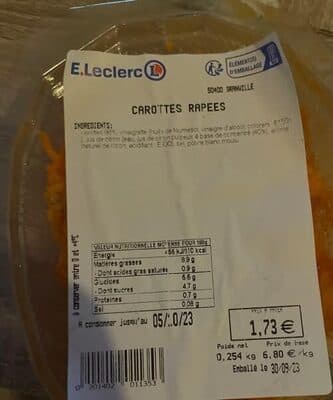 Carottes rpes