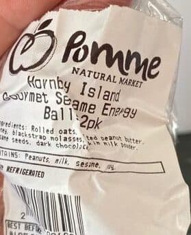 Sesame Energy Balls