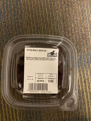 Pitted Deglet Dates