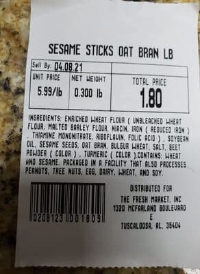 Sesame Oats