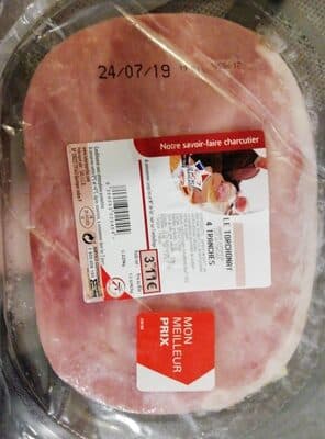 Tranches Jambon Cuit
