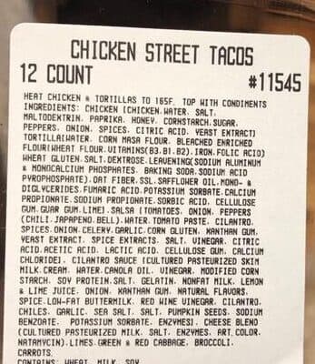 Chicken Street Tacos