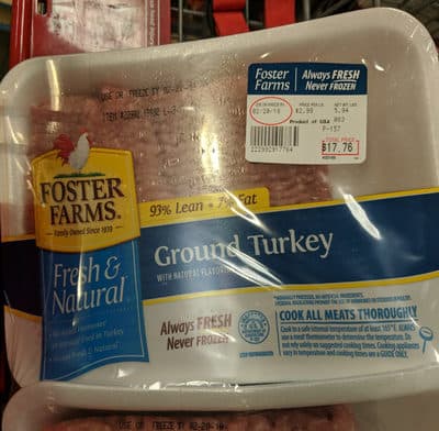 93% Lean Ground Turkey