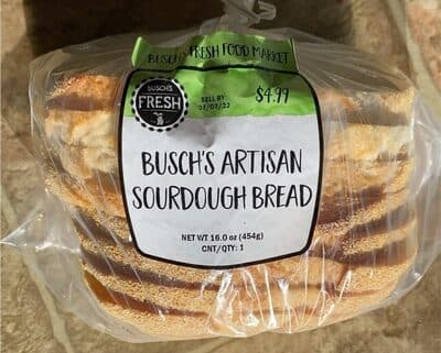 Busch’s Artisan Sourdough Bread