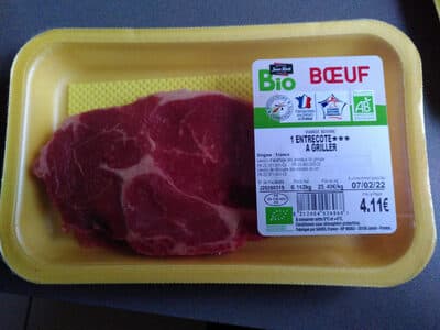 Une Entrecte Griller