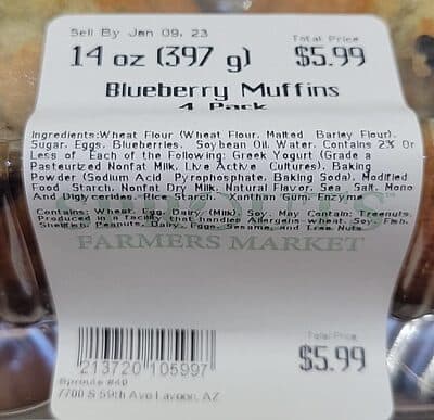 Blueberry Muffins