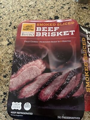 Smoked Sliced Beef Brisket