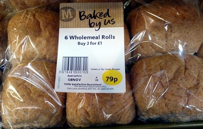 Wholemeal Rolls