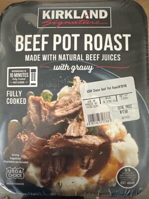 Beef Pot Roast With Gravy