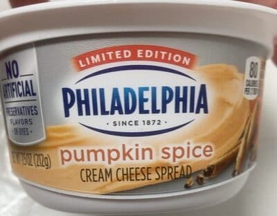 Pumpkin Spice Cream Cheese Spread