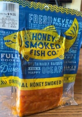 Original honey smoked salmon