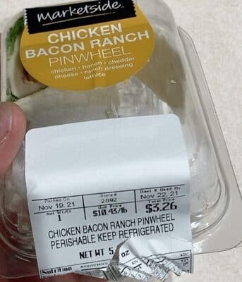 Chicken bacon ranch