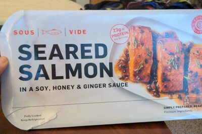 Seared salmon