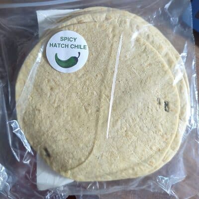 Hatch Flour Tortillas