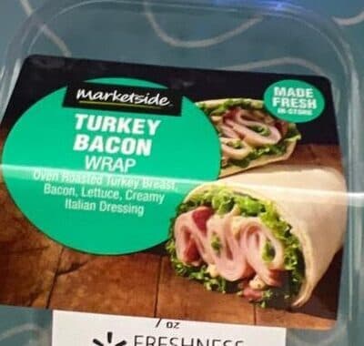 Turkey Bacon Wrap
